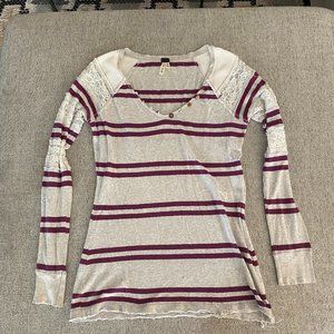 Free People Long Sleeve Top